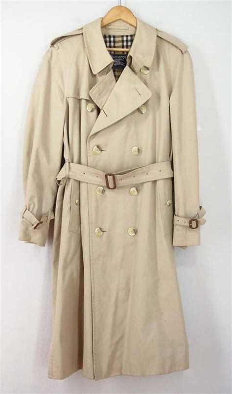 vintage mens burberry trench coat